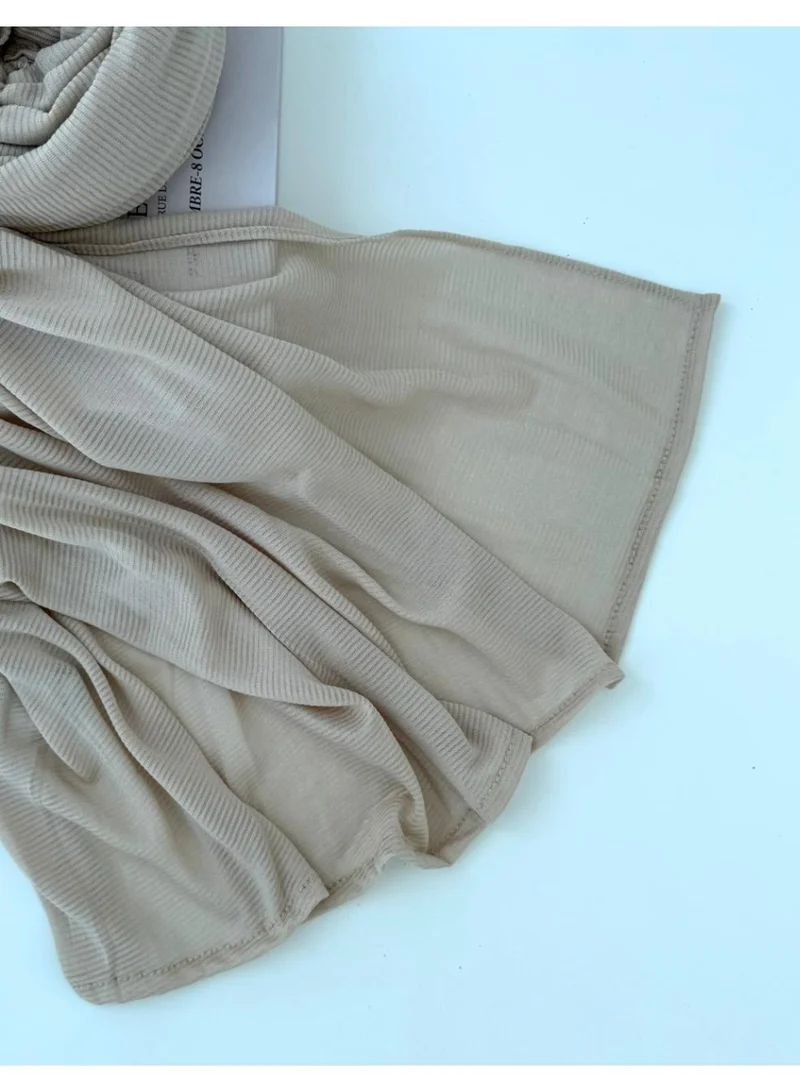 AL BENT AL SHARQIEH strippeed cotton hijab shawl